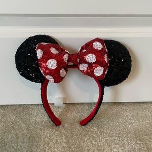 Disney Sparkle Polka Dot Minnie Ears